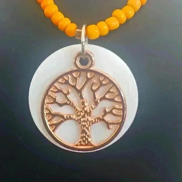 Tree of life beaded necklace - Picture 2 of 8